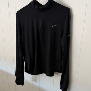 Nike Black Half-Zip Performance Top